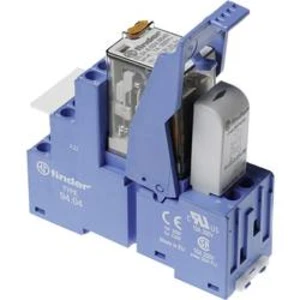 Vazební relé na DIN lištu Finder 58.34.8.120.0060, 120 V/AC, 7 A, 4 přepínací kontakty