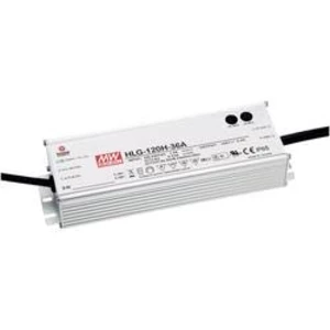 LED driver, napájecí zdroj pro LED konstantní proud Mean Well HLG-120H-C350A, 150 W (max), 0.35 A, 215 - 430 V/DC