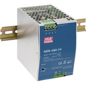 Síťový zdroj na DIN lištu Mean Well NDR-480-48, 1 x, 480 W