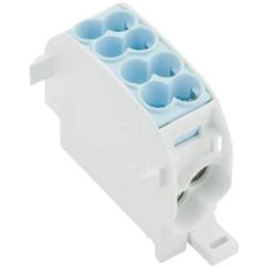 Rozvodná svorkovnice Weidmüller WPD 101 2X25/2X16 BL, 1560670000, modrá, 5 ks