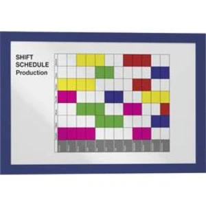 Durable 487207 info rámeček, samolepicí páska, modrá, (š x v) 236 mm x 322 mm, DIN A4
