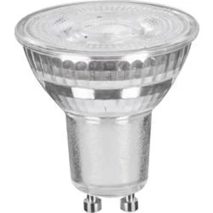 LED žárovka Basetech BT-1697475 230 V, GU10, 6.5 W = 65 W, teplá bílá, A+ (A++ - E), reflektor, stmívatelná, 1 ks