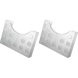 Helit the grid H6102602 držák prospektů DIN A5 na šířku , 2 x DIN A6 na výšku, přihrádek 1, 2 ks/bal., (š x v x h) 240 x 170 x 40 mm, čiré sklo, 2 ks