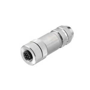 Neupravený zástrčkový konektor pro senzory - aktory Weidmüller SAIB-M-5/8S M12 5P A-COD 1784750000 zásuvka, rovná, 1 ks