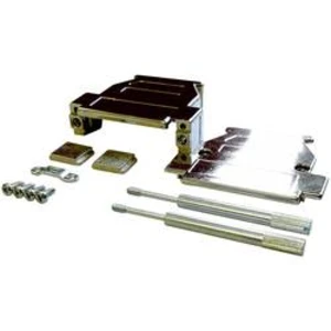 D-SUB pouzdro BKL Electronic 10120232-P/B, pólů 25, plast, pokovený, stříbrná, 1 ks