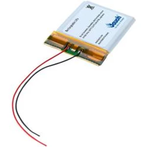Speciální akumulátor Jauch Quartz LP503040JH, Prismatisch , s kabelem, Li-Pol, 3.7 V, 650 mAh