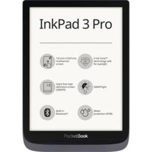 Čtečka e-knih PocketBook InkPad 3 Pro, 19.8 cm (7.8 palec)šedá