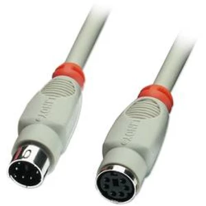 PS/2 prodlužovací kabel klávesnice / myš LINDY 33462, 3.00 m, šedá
