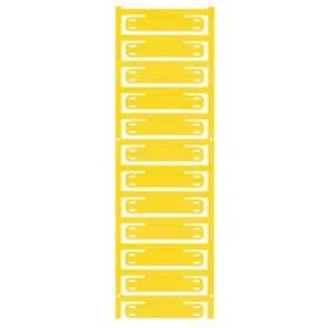 Conductor markers, MultiCard, 60 x 11 mm, Polyamide 66.6, Colour: Yellow Weidmüller Počet markerů: 60 SFX 11/60 MC NE GE V0Množství: 60 ks