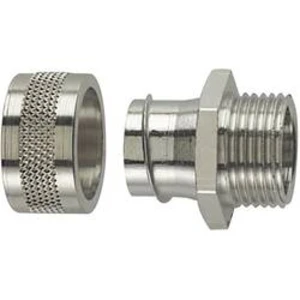 Hadicová spojka rovná HellermannTyton PSC12-FM-M16 166-31001, M16, 10.20 mm, kov, 1 ks