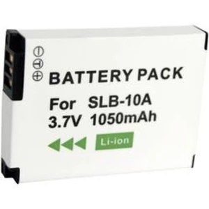 Náhradní baterie pro kamery Conrad Energy SLB-10A/SLB-010A, 3,7 V, 700 mAh