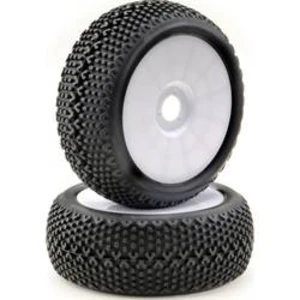 Kompletní kola Y pin Absima 2520024 pro Buggy, 116 mm, 1:8, 1 pár, bílá