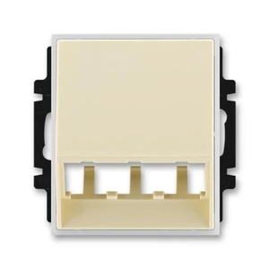 ABB Element kryt LED osvětlení nebo datové zásuvky slonová kost/ledová bílá 5014E-A00400 21 pro Panduit Mini-Com