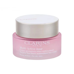 Clarins Multi-Active 50 ml denní pleťový krém pro ženy na suchou pleť; na dehydratovanou pleť; na unavenou pleť