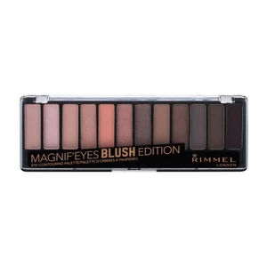 Rimmel London Magnif´Eyes Contouring Palette 14,16 g oční stín pro ženy 002 Blush Edition