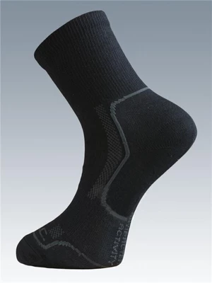 Ponožky se stříbrem Batac Classic - black (Barva: Černá, Velikost: 7-8)