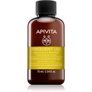 Apivita Frequent Use Gentle Daily Shampoo šampón pre každodenné umývanie vlasov 75 ml