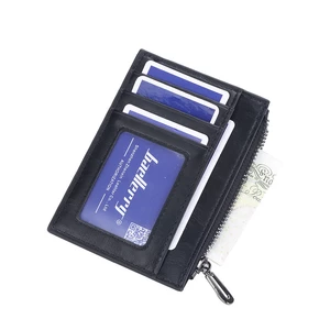 Baellerry Business Card Book Wallets PU Leather Vintage Coin Holder Office Card Holder Supplies