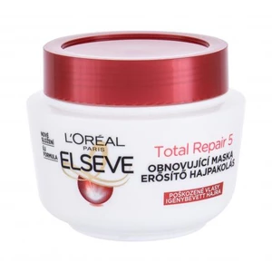 L´Oréal Paris Elseve Total Repair 5 300 ml maska na vlasy pre ženy na poškodené vlasy; na oslabené vlasy