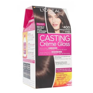 L´Oréal Paris Casting Creme Gloss 48 ml farba na vlasy pre ženy 400 Dark Brown