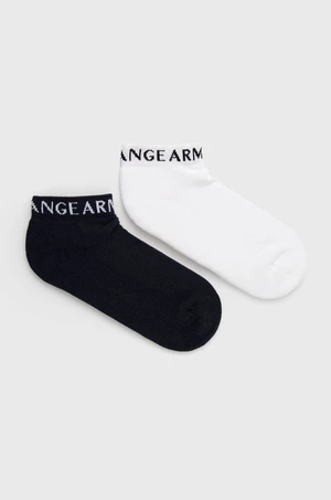 Ponožky Armani Exchange pánske, tmavomodrá farba