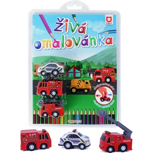Rappa Živá omalovánka záchranáři Policie