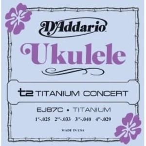 D'addario Ej87c Struny Do Ukulele Koncertowego