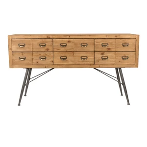 Drevená komoda Dutchbone Six, dĺžka 150 cm