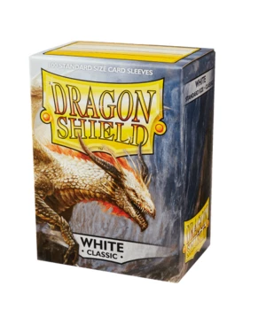 Obaly na karty Dragon Shield Protector - White - 100ks