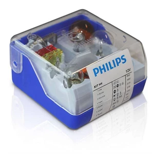 Sada Philips náhradních autožárovek H4 (55005SKKM) súprava náhradných autožiaroviek • typ hlavnej žiarovky halogénová H4 • určenie žiaroviek v súprave