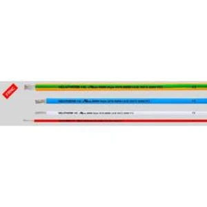 Vysokoteplotní vodič Helukabel HELUTHERM 145, 1 x 2.50 mm², vnější Ø 3.60 mm, červená, 100 m
