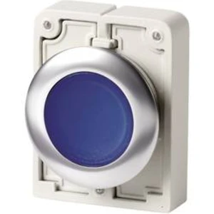 Tlačítkový spínač Eaton M30C-FDRL-B, modrá, 1 ks