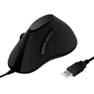 Optická Wi-Fi myš LogiLink ID0158 ID0158, ergonomická, černá
