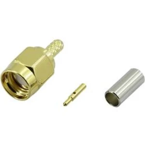 SMA konektor TRU COMPONENTS SMA-JC-RG174-1 zástrčka, rovná, 50 Ω, 1 ks