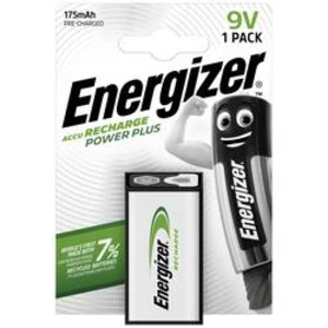 Akumulátor Energizer PowerPlus9 V, NiMH, 175 mAh