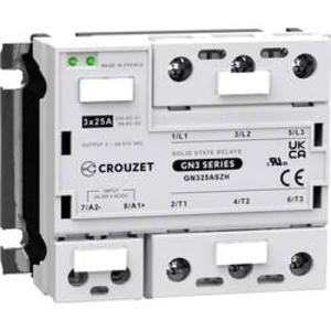 Polovodičové relé Crouzet SSR GN3 GN325ASZH, 25 A, 1 ks