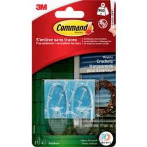 Command™ M pro venkovní použití v oválné formě transparentní 3M Množství: 2 ks