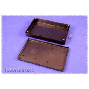 Plastová krabička Hammond Electronics 1599RFIKBK, 220 x 140 x 40 mm, ABS, IP54, černá, 1 ks