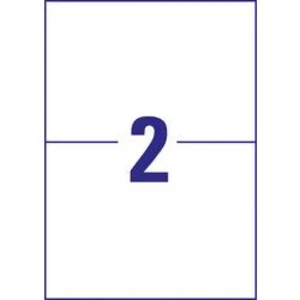 Avery-Zweckform L8002-10 etikety 148 x 210 mm poylesterová fólie bílá 20 ks permanentní antimikrobiální štítky 10 Blatt
