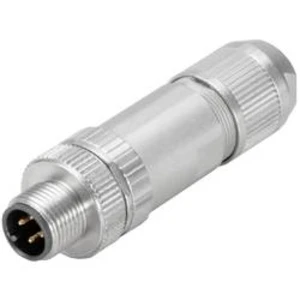Neupravený zástrčkový konektor pro senzory - aktory Weidmüller SAISP-M-4A-4/8-M12 2681520000 zástrčka, rovná, 1 ks