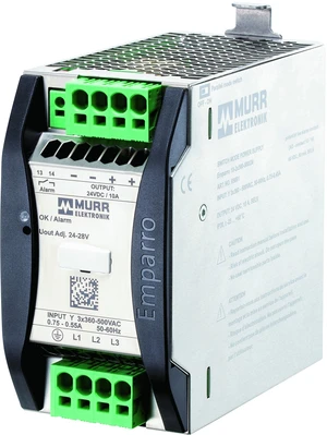 Síťový zdroj na DIN lištu Murr Elektronik 1 x, 28 V/DC, 12 A