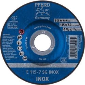 PFERD 62211623 ŘEZNÝ KOTOUČ E 115-7 SG INOX Ø 115 mm 10 ks