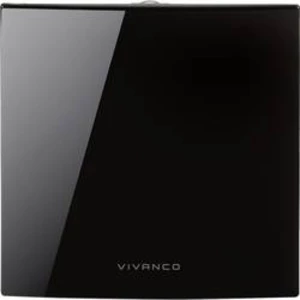 Aktivní plochá DVB-T/T2 anténa Vivanco TVA 4050, vnitřní, černá