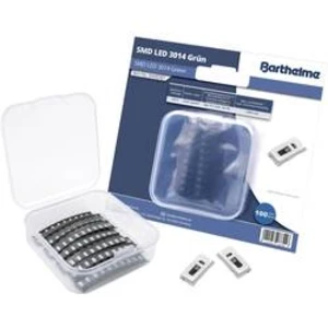Sada SMD LED Barthelme 00430361, 3 V, 20 mA, 120 °, 1200 mcd, zelená