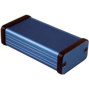 Univerzální pouzdro hliníkové Hammond Electronics, (d x š x v) 80 x 45 x 25 mm, modrá