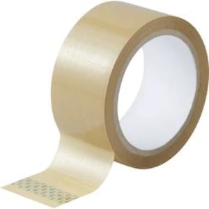 Lepicí páska TOOLCRAFT 93038c180 93038c180, (d x š) 50 m x 48 mm, akryl, hnědá, 1 ks