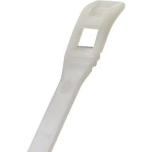 Stahovací pásky PB Fastener, 190,5 mm x 4,5 mm, 25 ks, přírodní