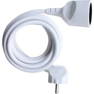 Napájecí prodlužovací kabel GAO DG-YFB01, bílá, 5.00 m