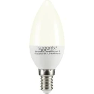 LED žárovka Sygonix TLK-C30-200 230 V, E14, 3 W = 25 W, teplá bílá, A+ (A++ - E), tvar svíčky, 1 ks