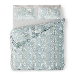 Flanelové obliečky na dvojlôžko AmeliaHome Snuggy Lumi, 200 x 220 cm